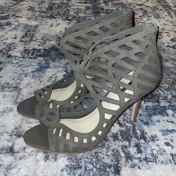 Grey BCBGeneration Strappy 'Drita' Sandal - 10 - Picture 1 of 6